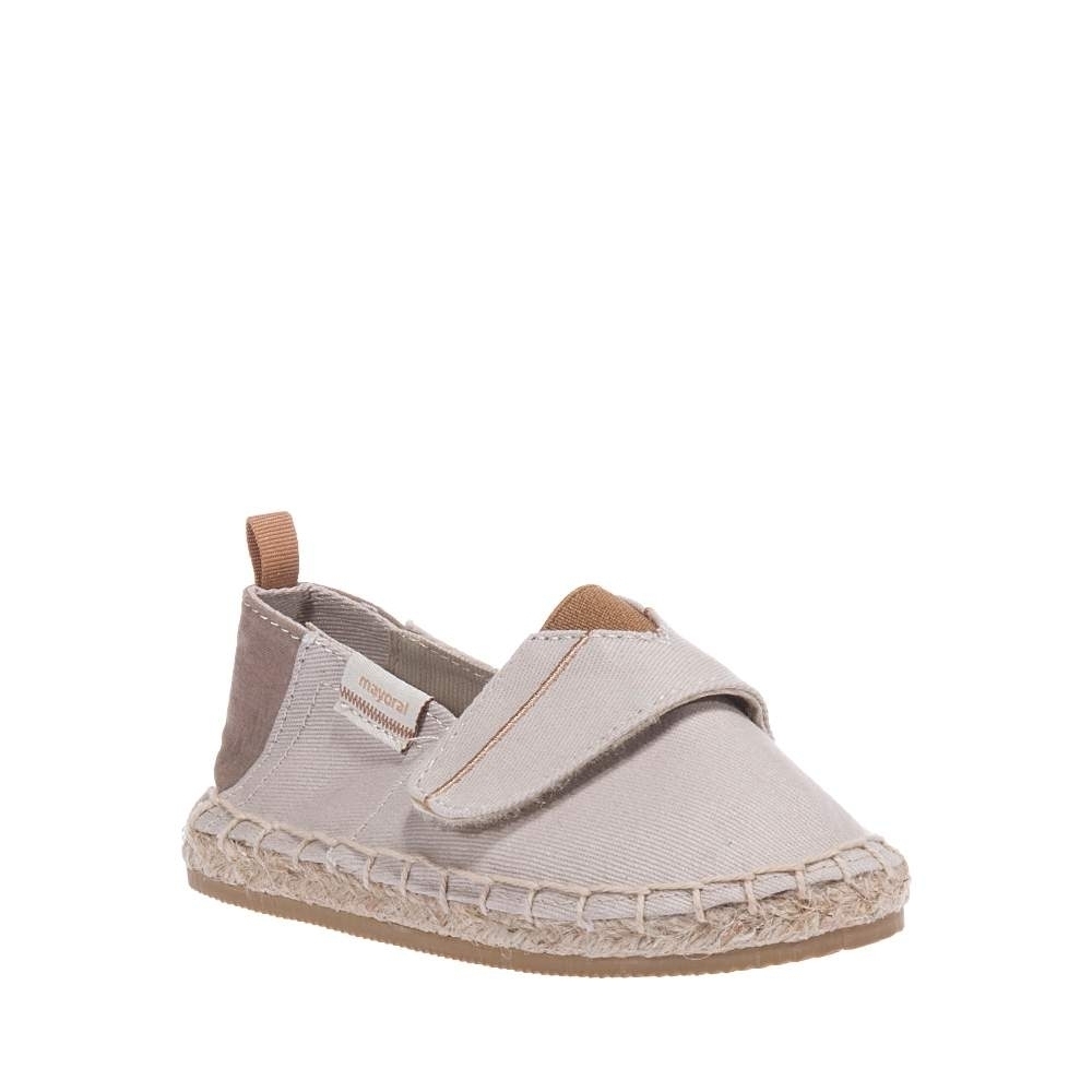 Mayoral Slip On Neutral Espardrilles Size 24 (8 US)